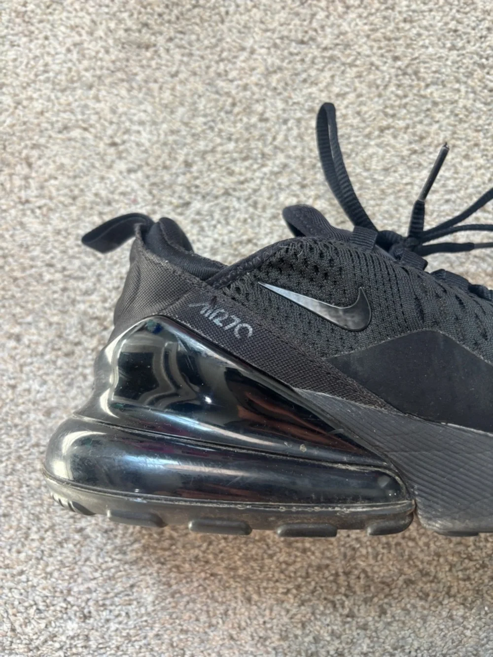 Nike Air Max 270 Triple Black AH8050 Women’s 6.5